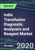 2024 India Transfusion Diagnostic Analyzers and Reagent Market Forecasts for 40 Immunohematology and NAT Assays: Supplier Shares and Strategies, Volume and Sales Forecasts, Emerging Technologies, Instrumentation and Opportunities- Product Image