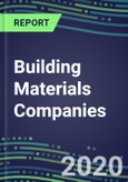 2020 Building Materials Companies: Capabilities, Goals and Strategies- Product Image
