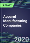 2020 Apparel Manufacturing Companies: Capabilities, Goals and Strategies- Product Image