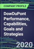 2020 DowDuPont Performance, Capabilities, Goals and Strategies- Product Image