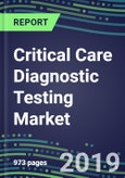 Critical Care Diagnostic Testing Market, 2019-2023: Ancillary Hospital Locations (ER, OR, ICU), Competitive Strategies- Product Image