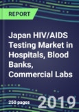 Japan HIV/AIDS Testing Market in Hospitals, Blood Banks, Commercial Labs- Supplier Shares and Sales Forecasts for Immunodiagnostic and NAT Procedures- Product Image