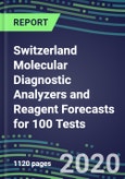 2020 Switzerland Molecular Diagnostic Analyzers and Reagent Forecasts for 100 Tests: Supplier Shares and Strategies, Volume and Sales Segment Forecasts - Infectious and Genetic Diseases, Cancer, Forensic and Paternity Testing- Product Image