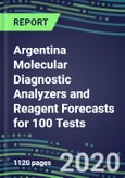 2020 Argentina Molecular Diagnostic Analyzers and Reagent Forecasts for 100 Tests: Supplier Shares and Strategies, Volume and Sales Segment Forecasts - Infectious and Genetic Diseases, Cancer, Forensic and Paternity Testing- Product Image