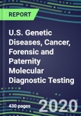 2020 U.S. Genetic Diseases, Cancer, Forensic and Paternity Molecular Diagnostic Testing: Supplier Shares by Country and Segment Forecasts, Emerging Technologies, Competitive Strategies- Product Image