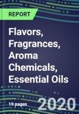 2020 Flavors, Fragrances, Aroma Chemicals, Essential Oils: Product Segment and Geographic Region Forecasts, Trends and Outlook- Product Image