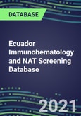 2021 Ecuador Immunohematology and NAT Screening Database- Product Image