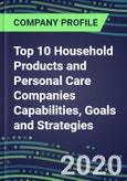 2020 Top 10 Household Products and Personal Care Companies Capabilities, Goals and Strategies- Product Image