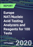 2020 Europe NAT/Nucleic Acid Testing Analyzers and Reagents for 100 Tests: France, Germany, Italy, Spain, UK--Supplier Shares and Strategies, Volume and Sales Segment Forecasts by Product--Competitive Profiles, Technology and Instrumentation Review, Oppo- Product Image