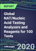 2020 Global NAT/Nucleic Acid Testing Analyzers and Reagents for 100 Tests: US, Europe, Japan--Supplier Shares and Strategies, Volume and Sales Segment Forecasts by Product--Competitive Profiles, Technology and Instrumentation Review, Opportunities for Su- Product Image