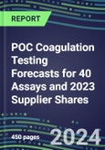 2024 POC Coagulation Testing Forecasts for 40 Assays and 2023 Supplier Shares: Physician Offices, ER, OR, ICU, Cancer Clinics, Ambulatory Care, Surgery and Birth Centers, Nursing Homes--Instrumentation Review, Emerging Technologies- Product Image