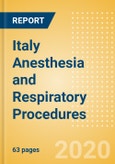 Italy Anesthesia and Respiratory Procedures Outlook to 2025 - Anesthesia Procedures, Airway Management Procedures and Respiratory Procedures.- Product Image