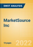 MarketSource Inc - Strategic SWOT Analysis Review- Product Image