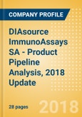 DIAsource ImmunoAssays SA - Product Pipeline Analysis, 2018 Update- Product Image