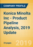 Konica Minolta Inc (4902) - Product Pipeline Analysis, 2019 Update- Product Image