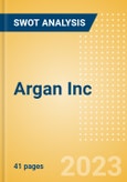 Argan Inc (AGX) - Financial and Strategic SWOT Analysis Review- Product Image