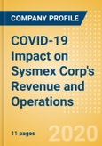 COVID-19 Impact on Sysmex Corp's Revenue and Operations (Medical Devices)- Product Image