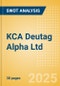 KCA Deutag Alpha Ltd - Strategic SWOT Analysis Review - Product Thumbnail Image