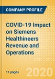 COVID-19 Impact on Siemens Healthineers Revenue and Operations (Medical Devices)- Product Image