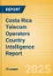 Costa Rica Telecom Operators Country Intelligence Report - Product Thumbnail Image