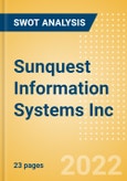 Sunquest Information Systems Inc - Strategic SWOT Analysis Review- Product Image