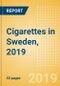 Cigarettes in Sweden, 2019 - Product Thumbnail Image