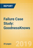 Failure Case Study: GoodnessKnows- Product Image