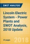 Lincoln Electric System - Power Plants and SWOT Analysis, 2018 Update - Product Thumbnail Image