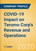 COVID-19 Impact on Terumo Corp's Revenue and Operations (Medical Devices)- Product Image