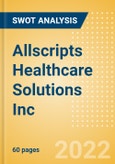 Allscripts Healthcare Solutions Inc (MDRX) - Financial and Strategic SWOT Analysis Review- Product Image