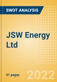 JSW Energy Ltd (JSWENERGY) - Financial and Strategic SWOT Analysis Review- Product Image
