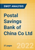Postal Savings Bank of China Co Ltd (1658) - Financial and Strategic SWOT Analysis Review- Product Image