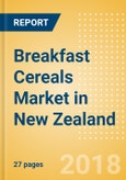 Breakfast Cereals (Bakery & Cereals) Market in New Zealand - Outlook to 2022: Market Size, Growth and Forecast Analytics- Product Image