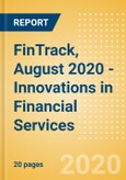 FinTrack, August 2020 - Innovations in Financial Services- Product Image