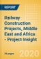 Railway Construction Projects, Middle East and Africa - Project Insight - Product Thumbnail Image