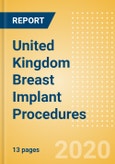 United Kingdom Breast Implant Procedures Outlook to 2025 - Breast Augmentation Procedures and Breast Reconstruction Procedures- Product Image
