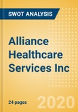 Alliance Healthcare Services Inc - Strategic SWOT Analysis Review- Product Image