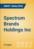 Spectrum Brands Holdings Inc (SPB) - Financial and Strategic SWOT Analysis Review- Product Image