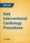 Italy Interventional Cardiology Procedures Outlook to 2025 - Angiography Procedures, Balloon Angioplasty Procedures, Coronary Stenting Procedures and Others - Product Thumbnail Image