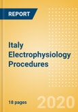 Italy Electrophysiology Procedures Outlook to 2025 - Electrophysiology Diagnostic Catheters Procedures and Electrophysiology Ablation Catheters Procedures- Product Image