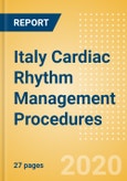 Italy Cardiac Rhythm Management Procedures Outlook to 2025 - Pacemaker Implant Procedures, Cardiac Resynchronisation Therapy (CRT) Procedures and Others- Product Image