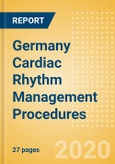 Germany Cardiac Rhythm Management Procedures Outlook to 2025 - Pacemaker Implant Procedures, Cardiac Resynchronisation Therapy (CRT) Procedures and Others- Product Image