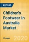 Children's Footwear in Australia - Sector Overview, Brand Shares, Market Size and Forecast to 2024 (adjusted for COVID-19 impact) - Product Thumbnail Image