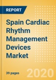 Spain Cardiac Rhythm Management Devices Market Outlook to 2025 - Cardiac Resynchronisation Therapy (CRT), Implantable Cardioverter Defibrillators (ICD), Implantable Loop Recorders (ILR) and Pacemakers- Product Image