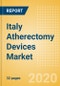 Italy Atherectomy Devices Market Outlook to 2025 - Coronary Atherectomy Devices and Lower Extremity Peripheral Atherectomy Devices - Product Thumbnail Image