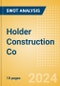 Holder Construction Co - Strategic SWOT Analysis Review - Product Thumbnail Image