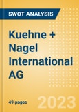Kuehne + Nagel International AG (KNIN) - Financial and Strategic SWOT Analysis Review- Product Image