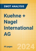 Kuehne + Nagel International AG (KNIN) - Financial and Strategic SWOT Analysis Review- Product Image