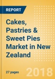Cakes, Pastries & Sweet Pies (Bakery & Cereals) Market in New Zealand - Outlook to 2022: Market Size, Growth and Forecast Analytics- Product Image
