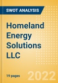 Homeland Energy Solutions LLC - Strategic SWOT Analysis Review- Product Image